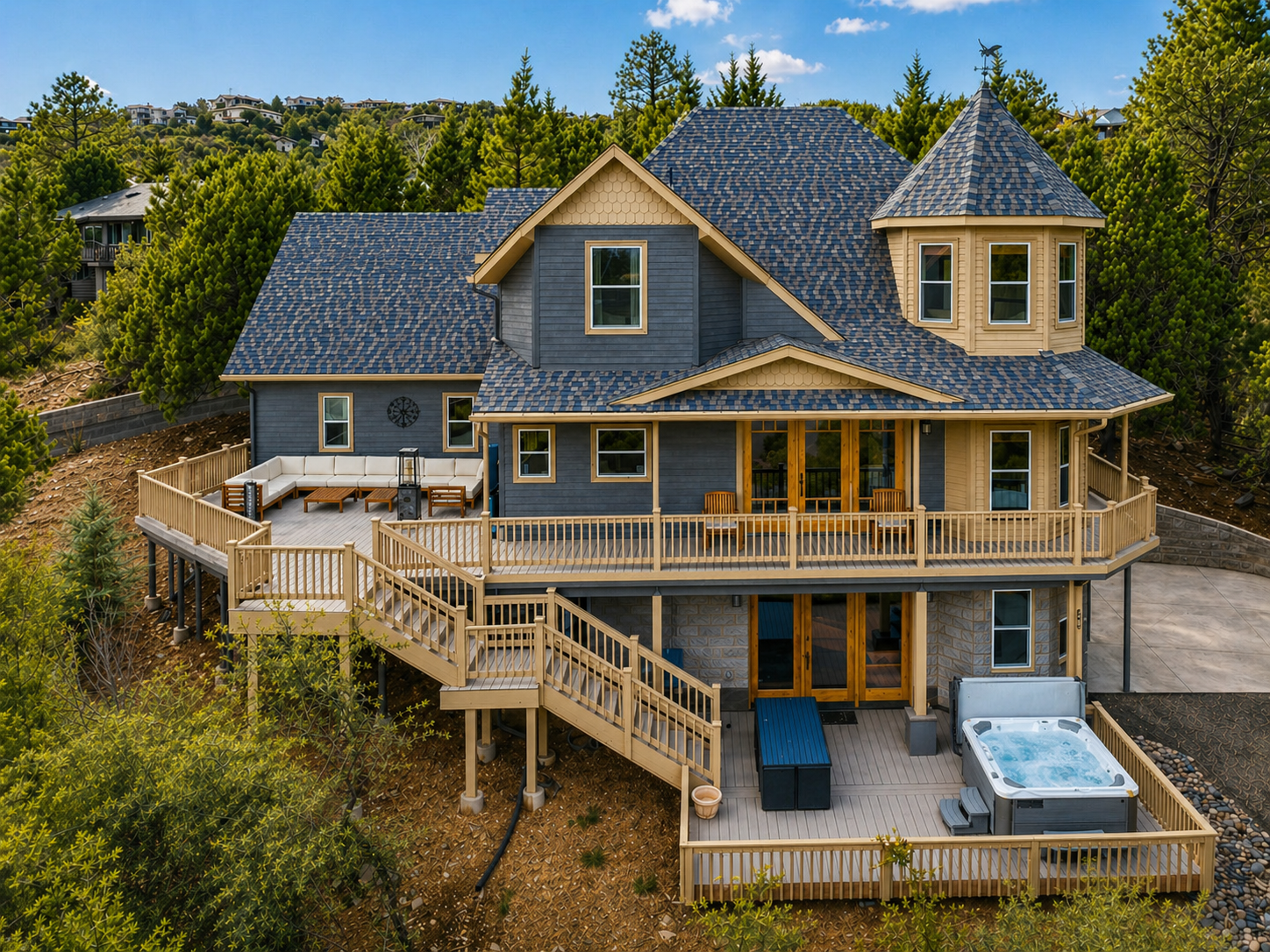Granite Pines Chalet mountain retreat