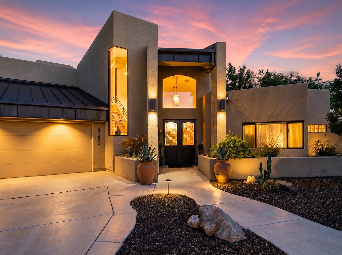 Waterfront Clubhouse exterior at Antelope Hills